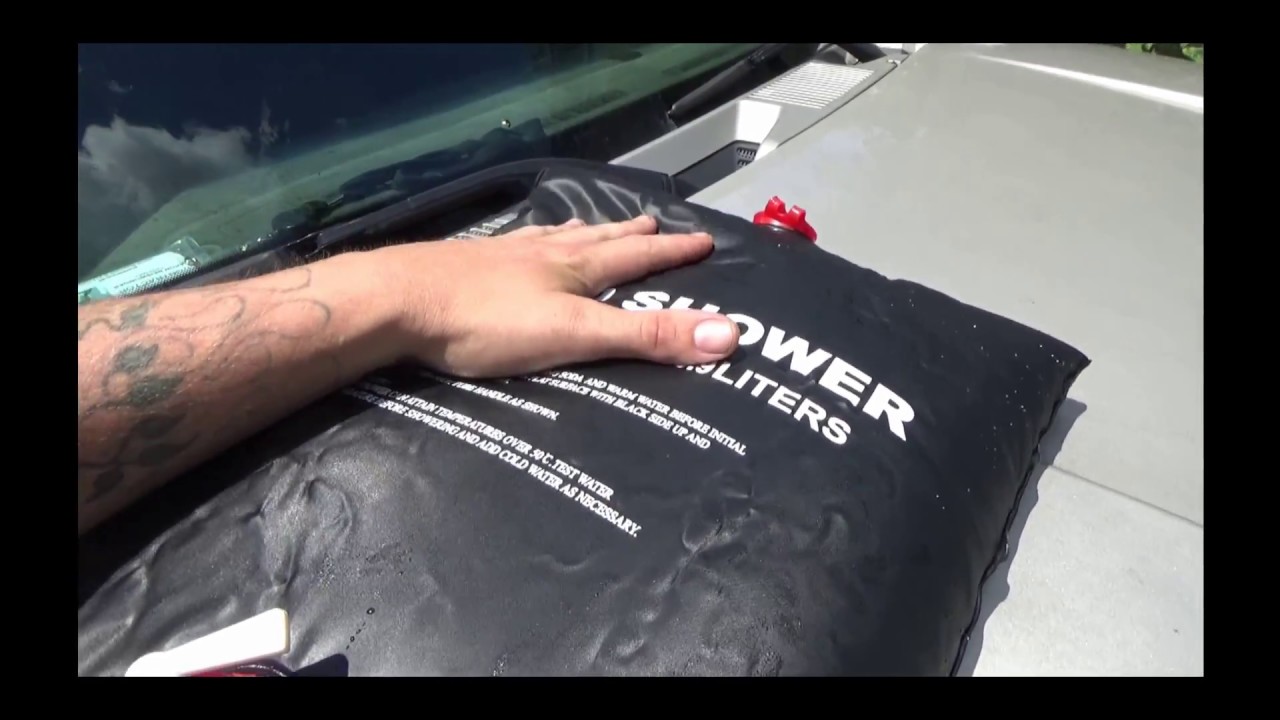 Solar shower review