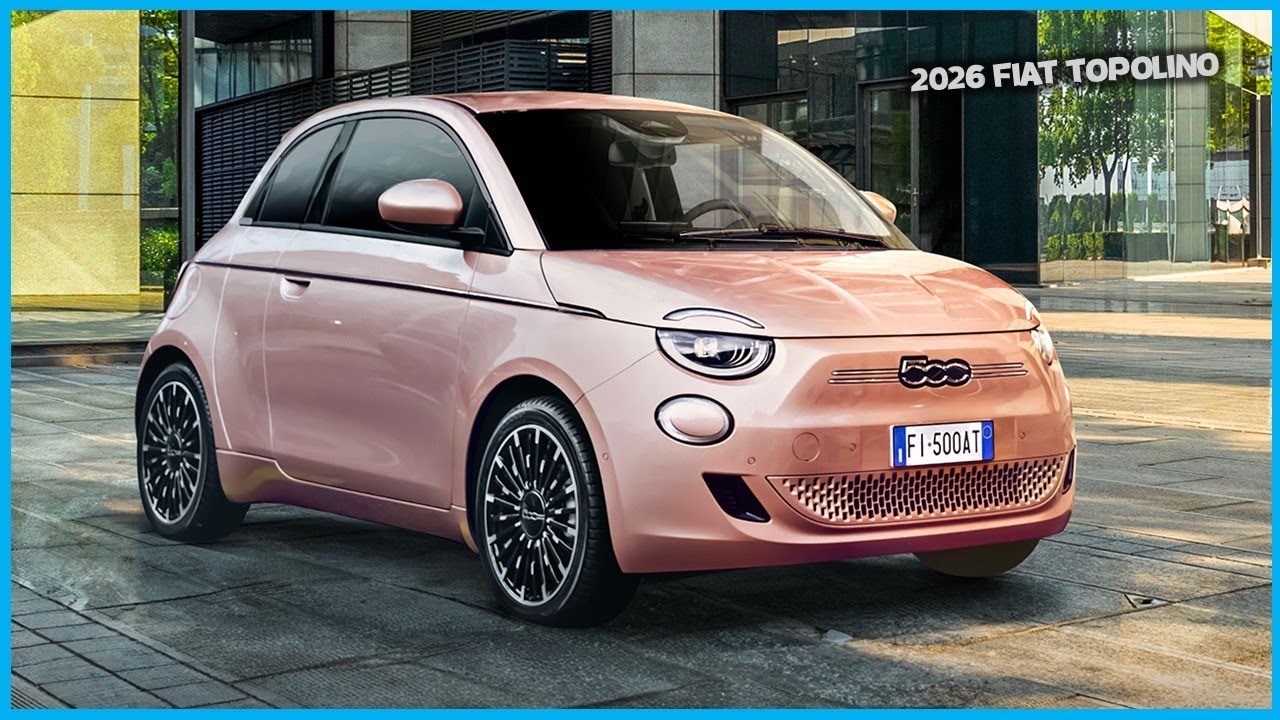 2026 Fiat Topolino: The Retro Electric Quadricycle Revolutionizing Urban Mobility!