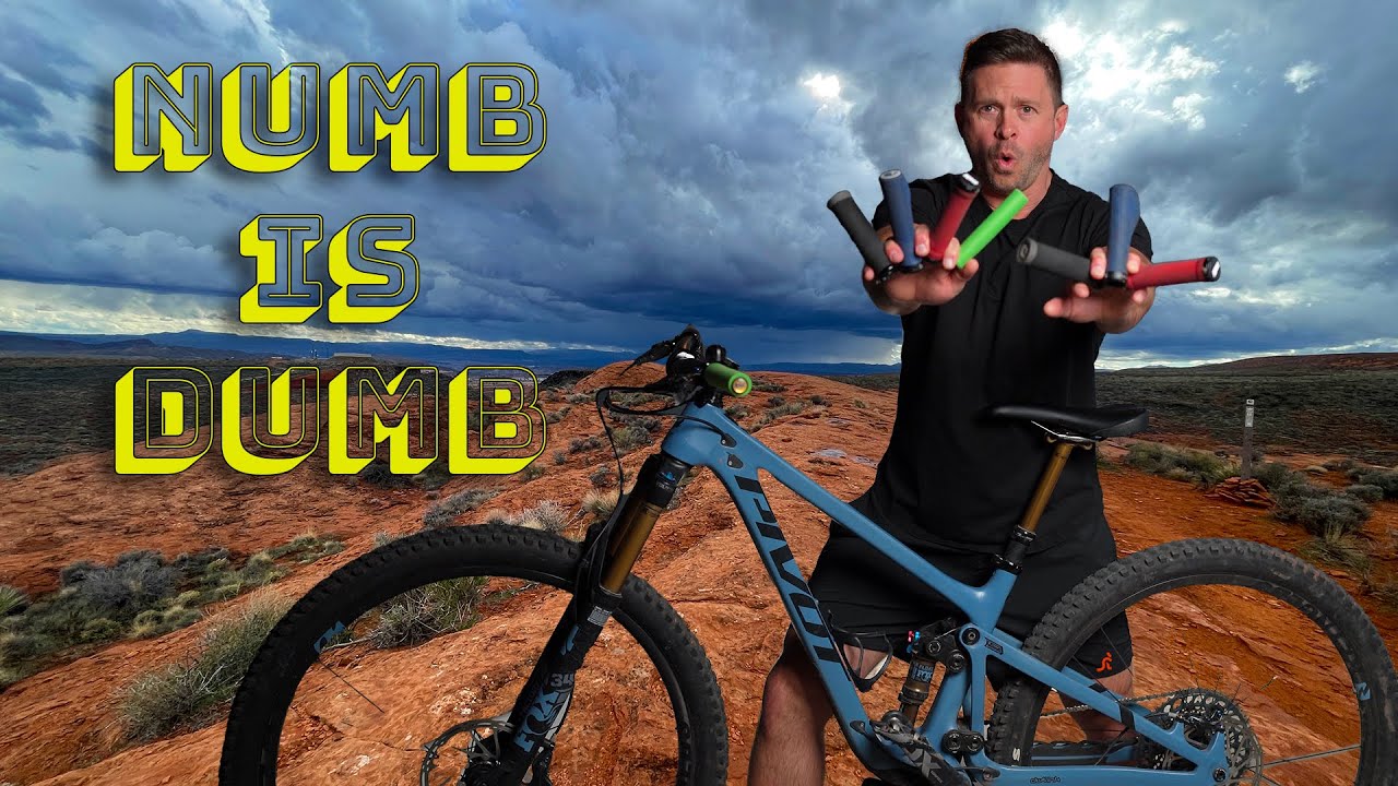 Numb hands when you ride? Try this.