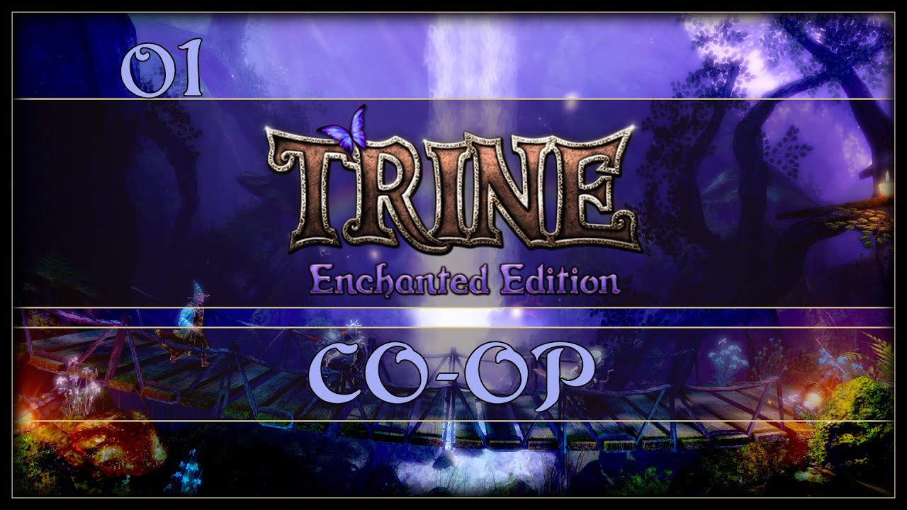 Let's Play Trine: Enchanted Edition (Co-Op) - Ep.01 - The Opposite of a Speedrun!