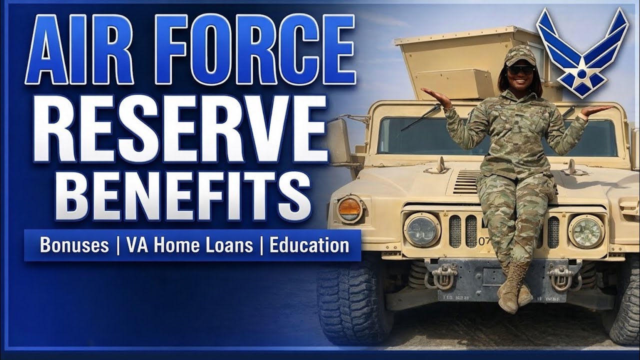 Air Force Reserve Benefits Deep Dive | Full Breakdown