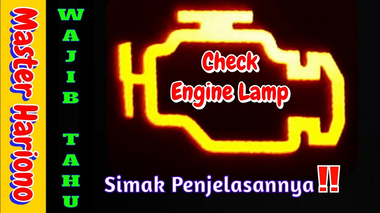 🔴 Indikator Lampu Check Engine Nyala || Malfunction Indicator Lamp ~ Studi 1