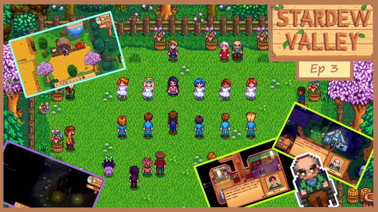 Джордж присутствует во всех вырезанных сценах: Stardew Valley: Эпизод 3