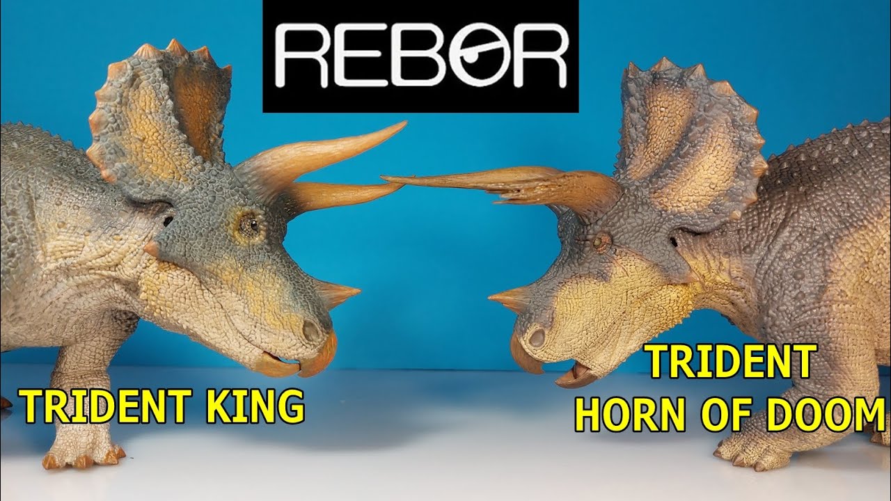 REBOR | Triceratops | Trident king | Horn of doom | Unboxing & Review en español