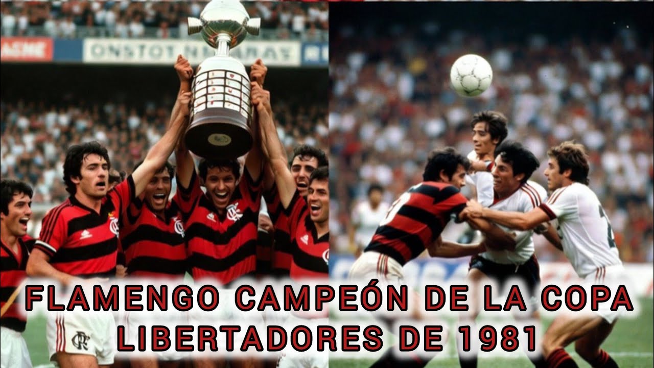 Flamengo de Brasil campeón de la copa libertadores de 1981