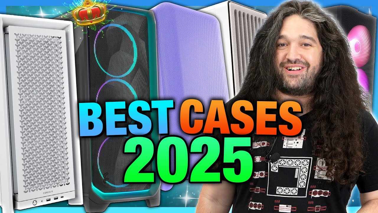 Best PC Cases of 2025: $75 to $200 Airflow, Thermals, Cable Management, & Budget