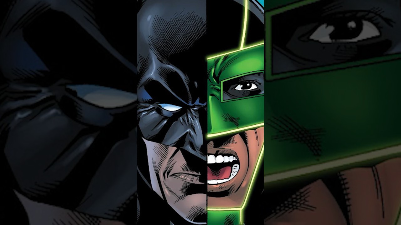 Batman Tells Green Lantern Simon Baz To Give Up His GUN! #dccomics #shorts