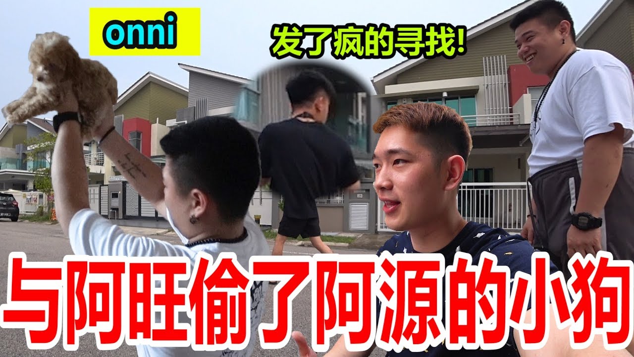 迪神和阿旺偷了阿源和Cherry的狗!!!阿源发了疯的寻找!!!这次还不整到你