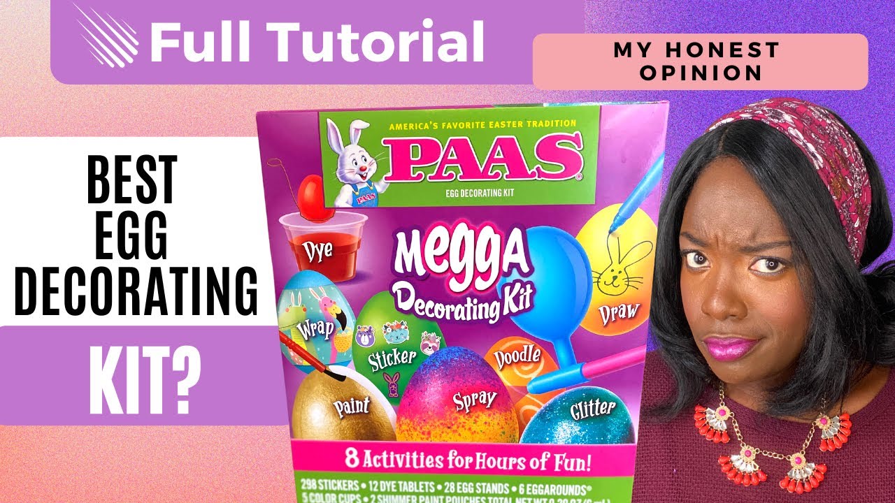 How to Create with Paas Egg Decorating Kit| Product Review| Activity Author