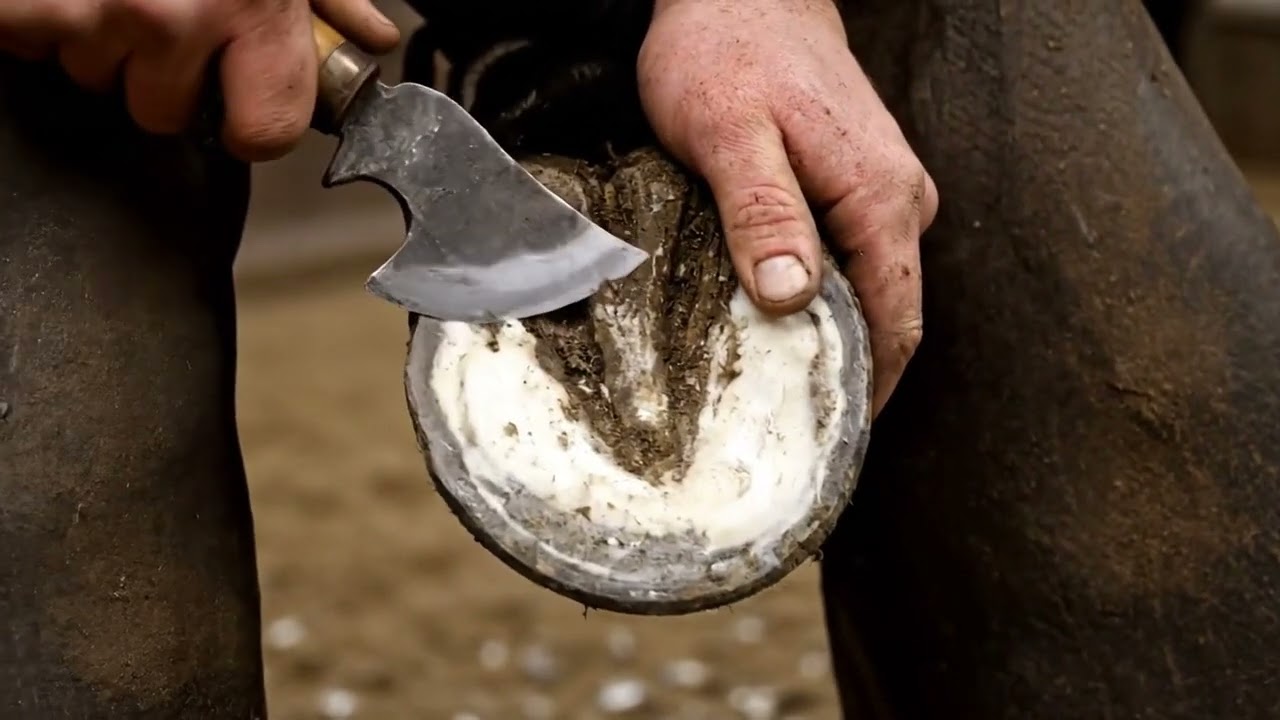 🌙 Hydration for hoof health in winter 💪 #HoofMaintenance #LaminitisPrevention