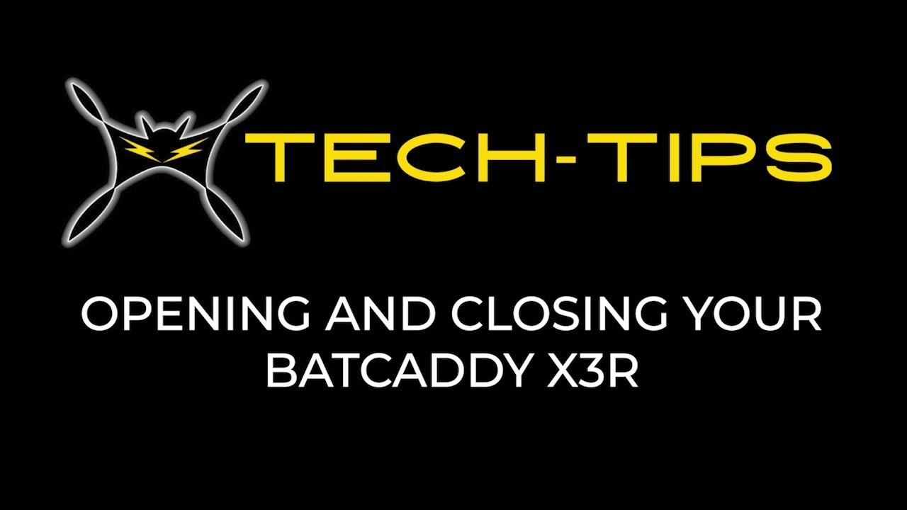 BATCADDY Tech Tips - Opening & Closing Your Batcaddy X3R