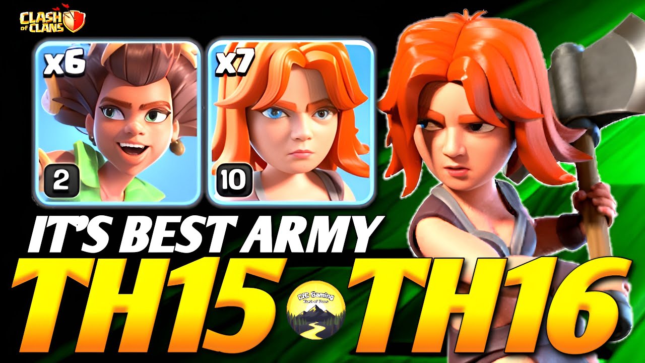 EVER 3 STAR Strategy 💯💯 TH15 vs TH16 Root Rider + RC Charge Strategy (Clash of Clans) 