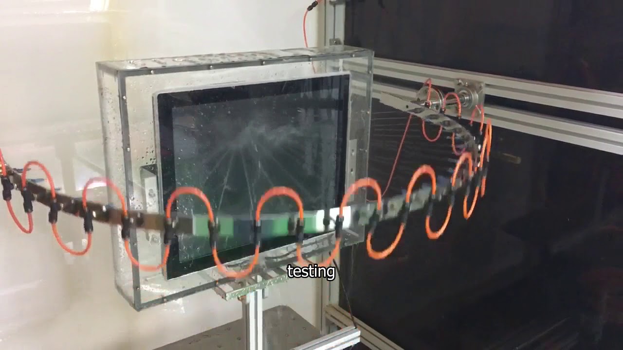 IP54 lab test and certification for 17 inch Birch touch system, CZAR