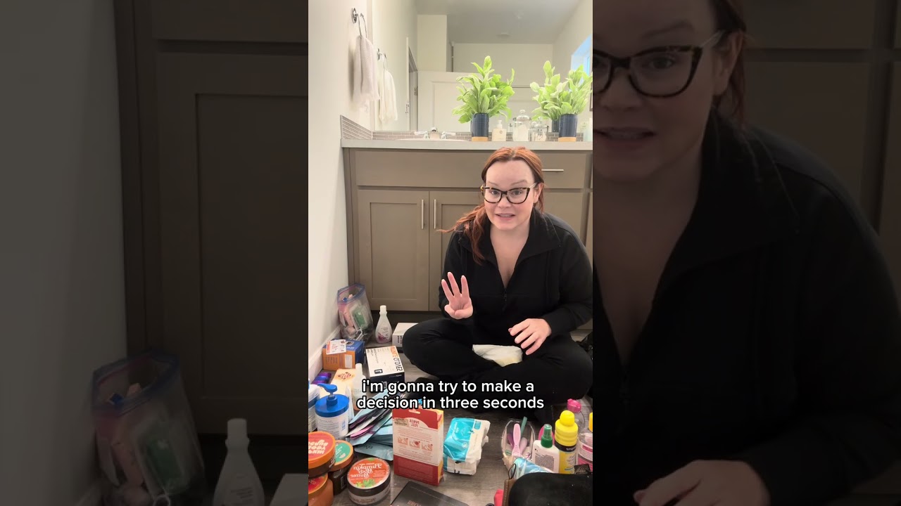 Declutter With Me: Bathroom #organizing #decluttering #declutteringtips
