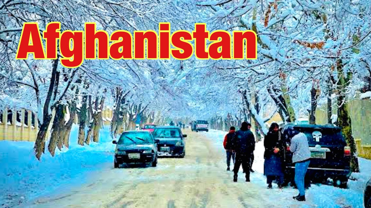 Зима в Пагмане 🇦🇫 | Снежная природа и реальная жизнь в Афганистане 4K