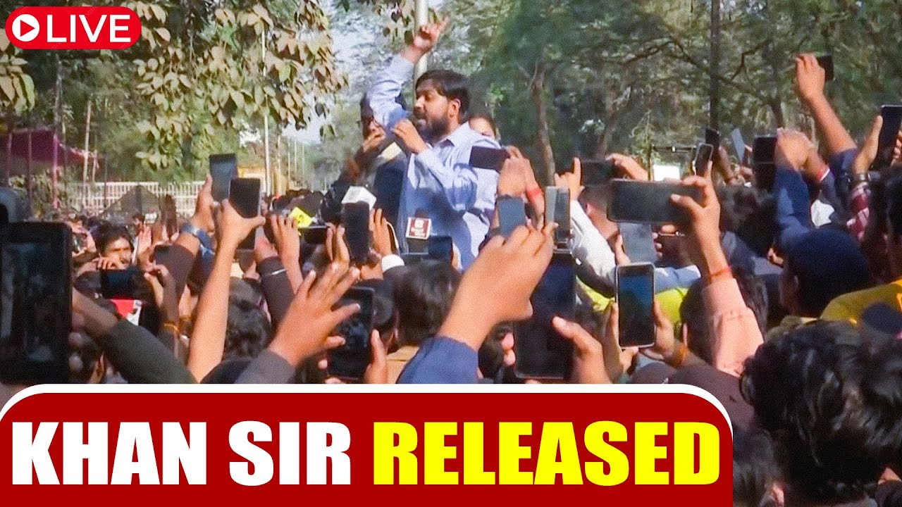 Khan sir released | BPSC student Protest | Patna | Exam | Bihar | Police | Detained | Normalization