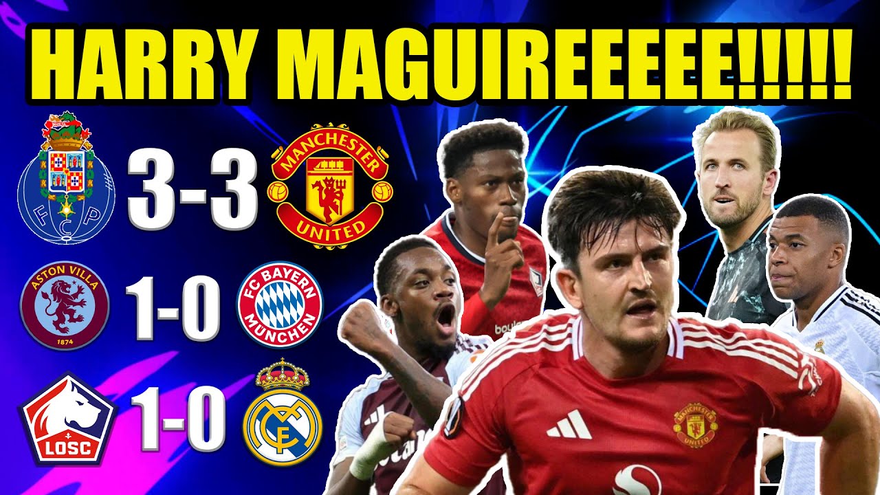 MUNCHEN & DUO MADRID KOMPAK MELAWAK, KARIR TEN HAG DI MU DISELAMATKAN LORD MAGUIRE WKWKWK