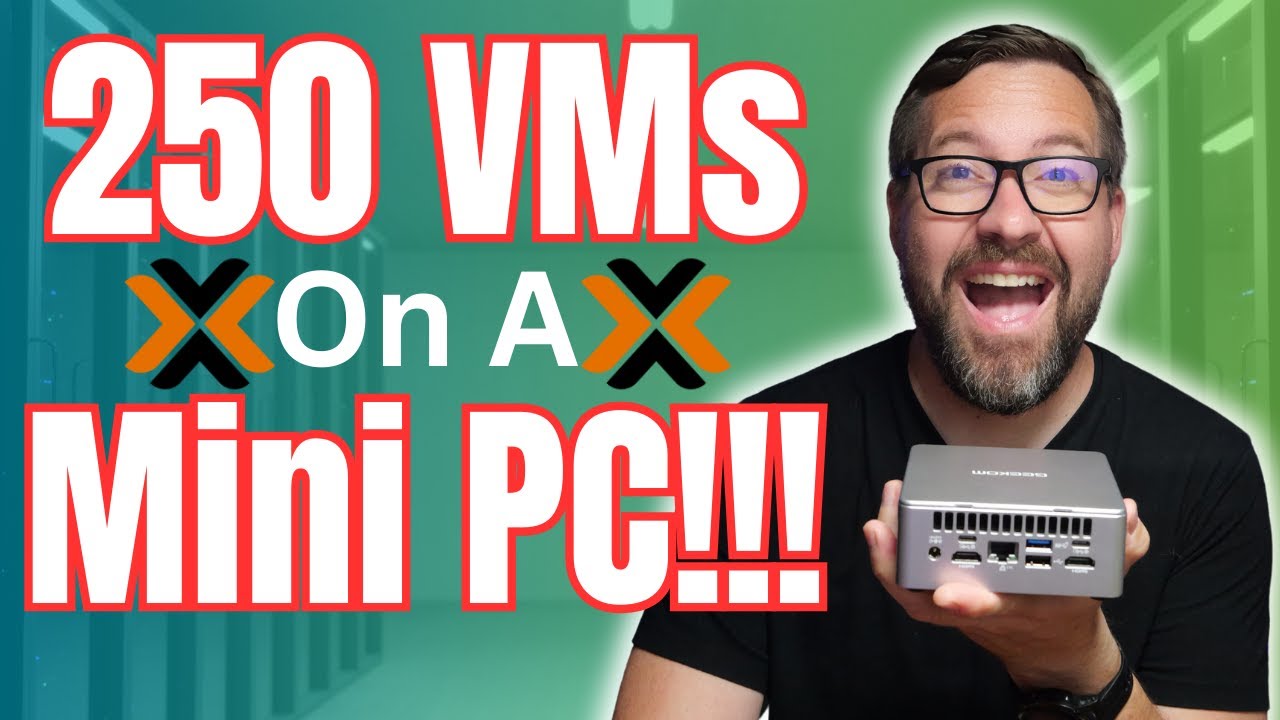250 виртуальных машин на Proxmox Mini PC