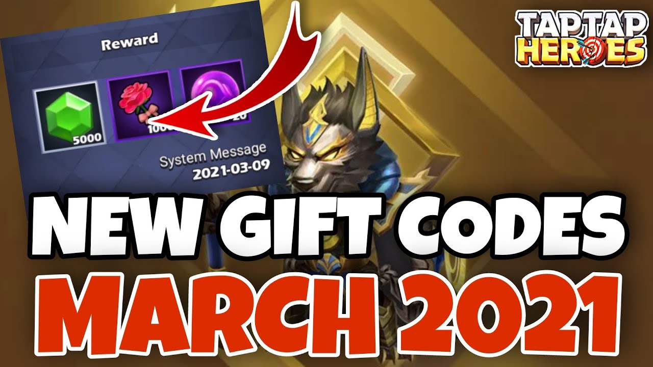 NEW & Active CODES Taptap Heroes | Gift CODES March 2021