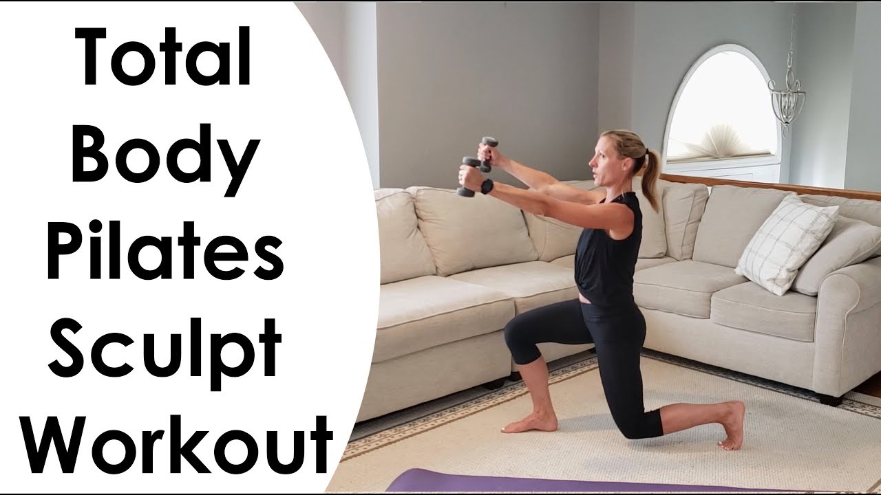 TOTAL BODY PILATES SCULPT WORKOUT (18 MINUTES) Strength & Cardio Blast!