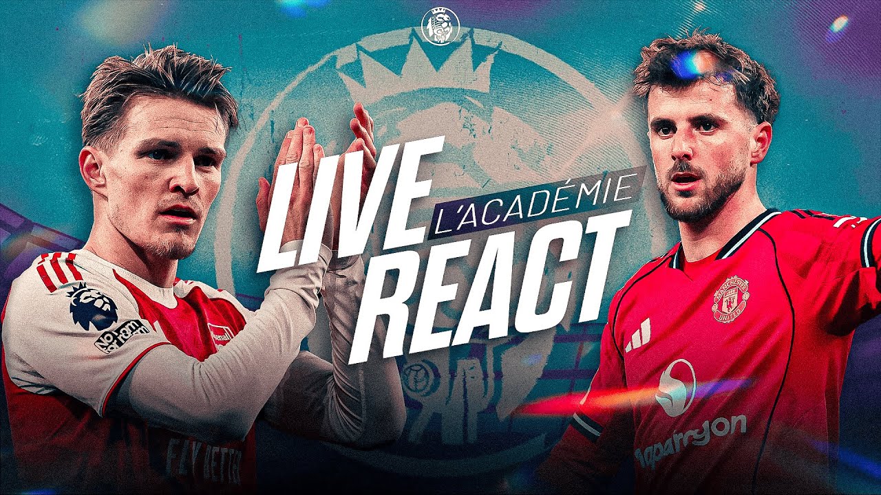 LIVE REACT - Arsenal vs Manchester United