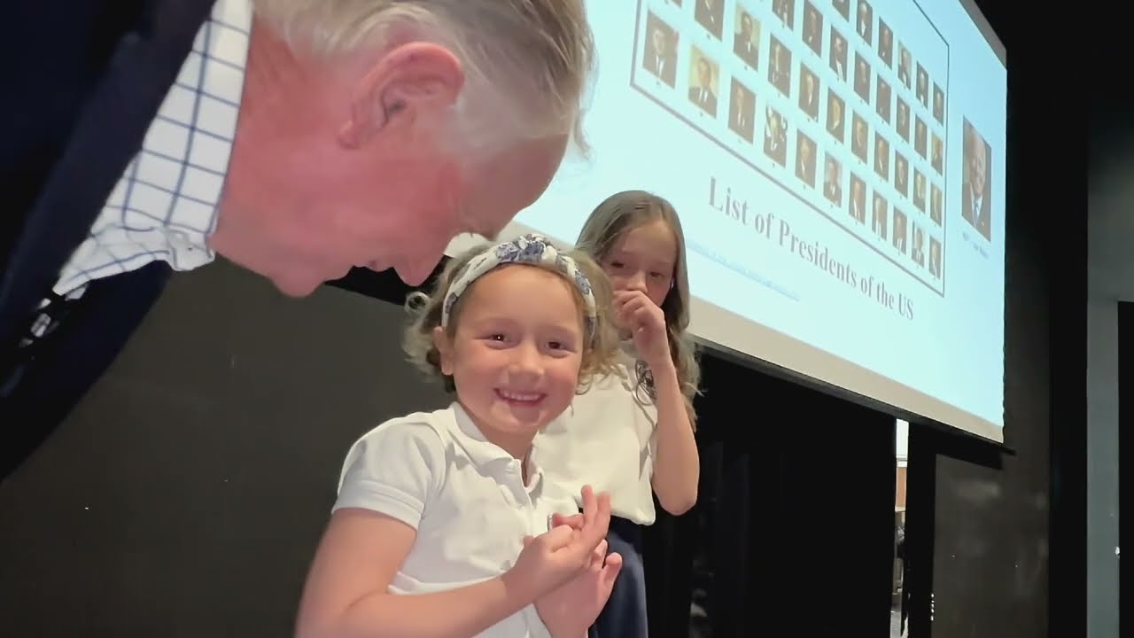 Dan Quayle Gives a History Lesson to the Students of Great Hearts Archway Veritas