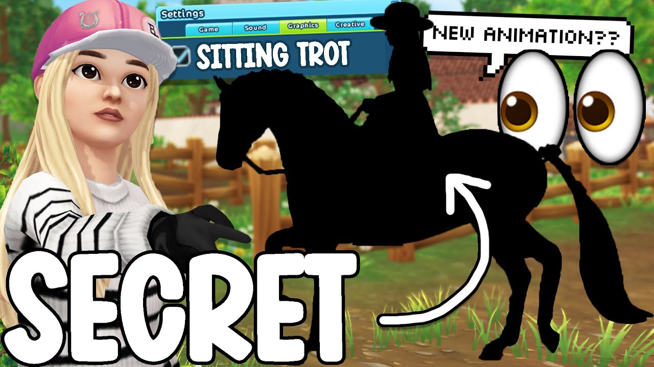 *SECRET* SITTING TROT ANIMATION IN STAR STABLE? 😱