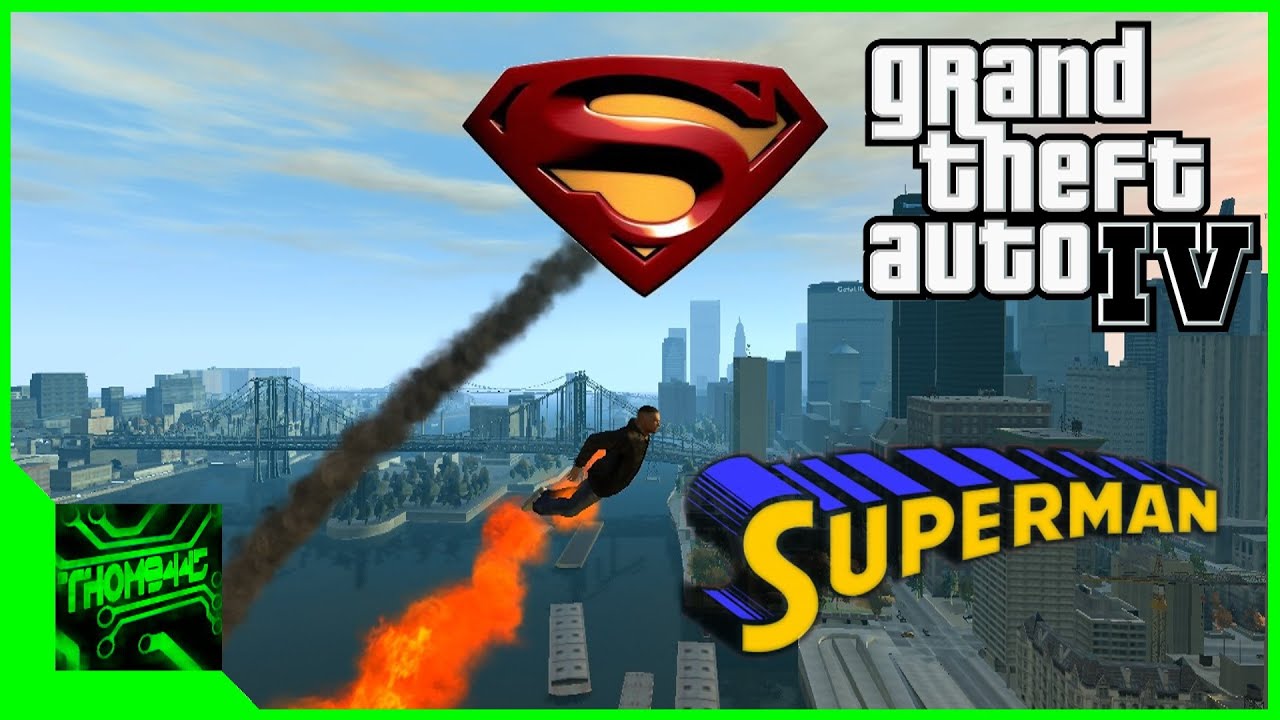 GTA 4 PC - Superman mod