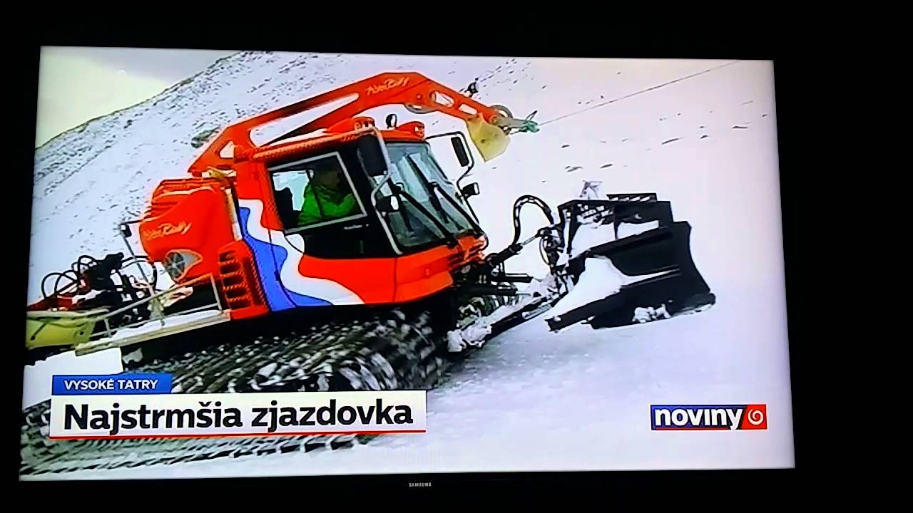 Najstrmšia zjazdovka na Slovensku - The steepest slope in Slovakia