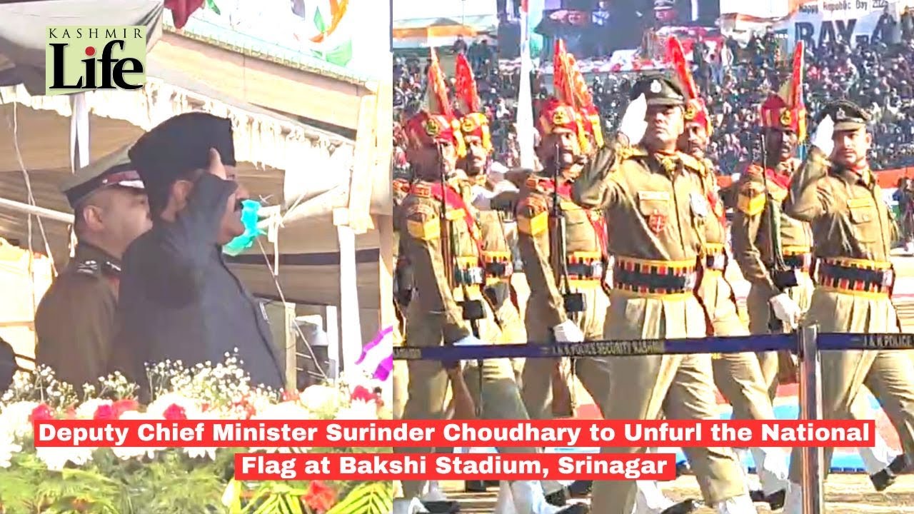 Deputy Chief Minister Surinder Choudhary to Unfurl the National Flag at Bakshi Stadium, Srinagar