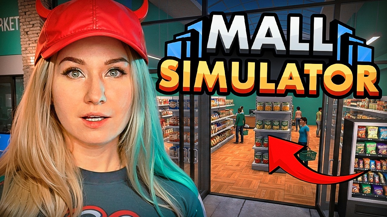 Я ПОТРАТИЛА ВСЁ на СУПЕРМАРКЕТ и ЗРЯ? 💰 Mall Simulator