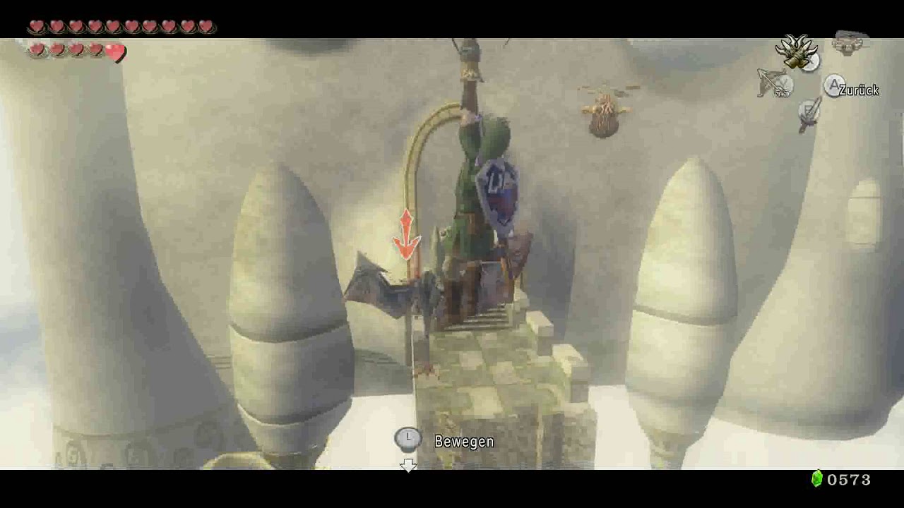 Zelda Twilight Princess HD 100% Part 37 Der doppelte Greifhaken