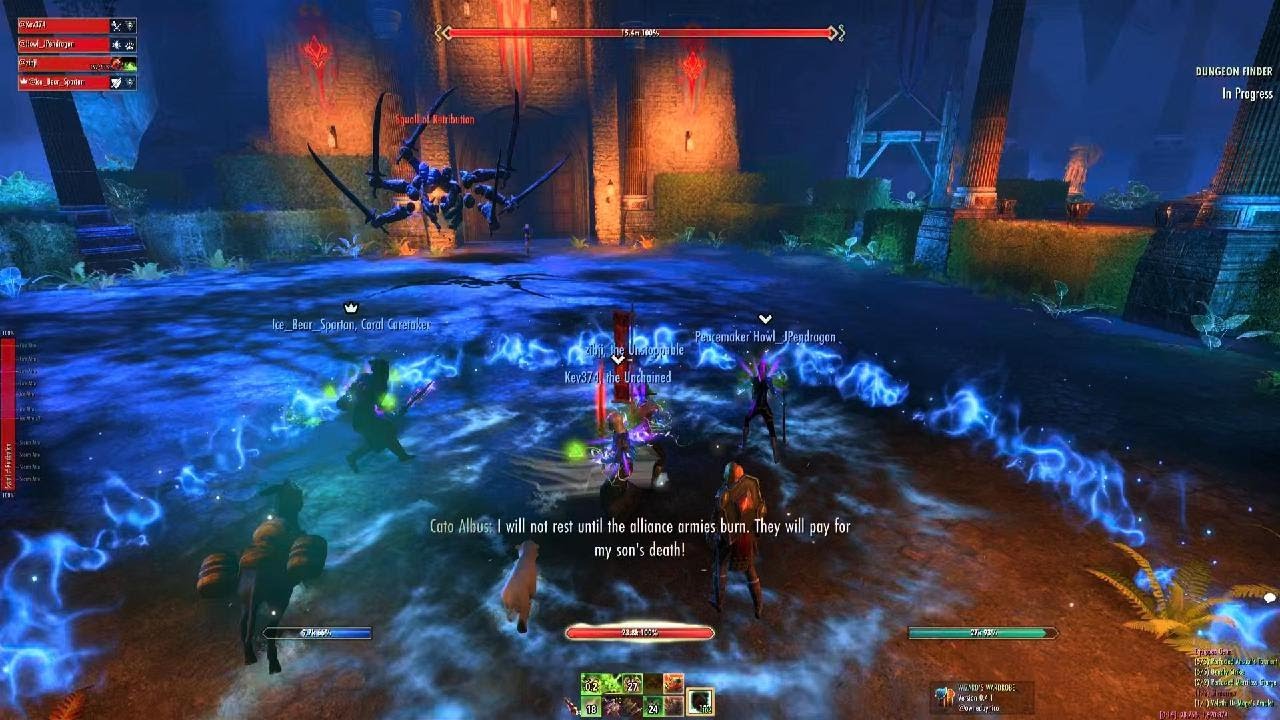 ESO Exiled Redoubt Trifecta #3, Arc DPS POV