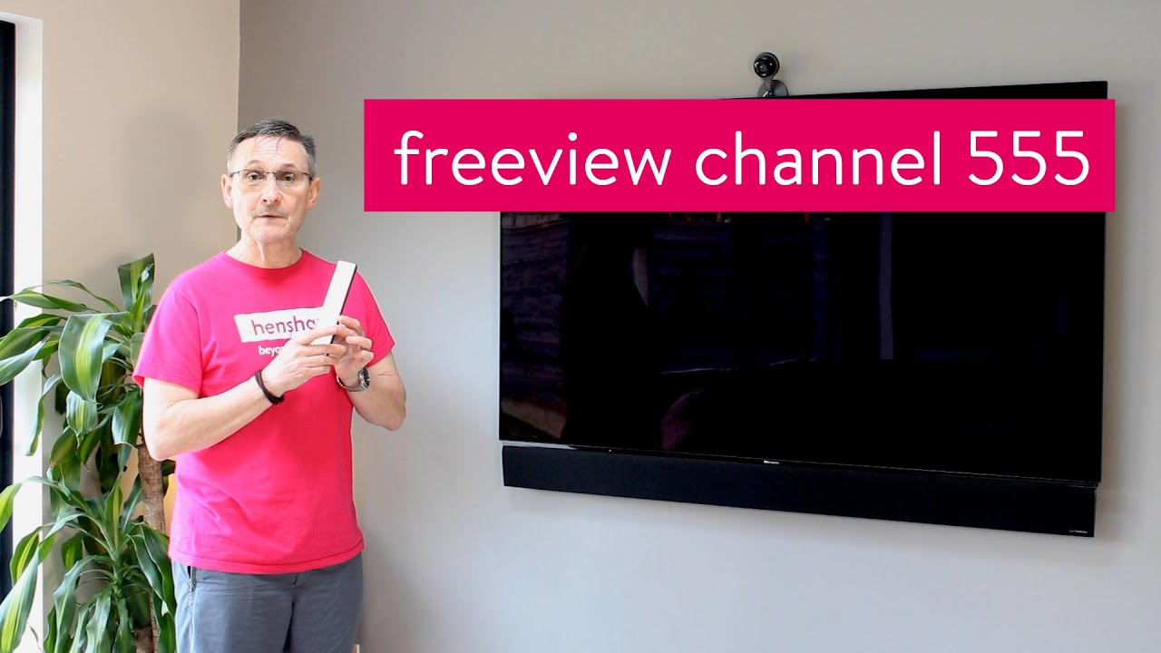 Freeview Channel 555 | The Audio Described TV guide  | Henshaws Knowledge Village