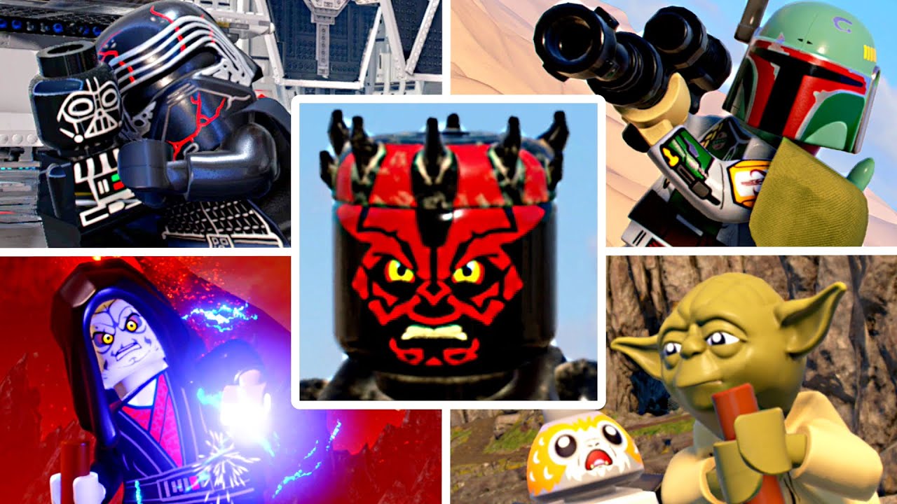 All Characters Idle Animations in LEGO Star Wars The Skywalker Saga