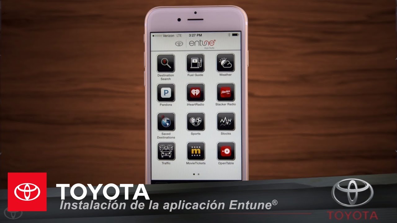 Toyota Entune l Instalación de la Aplicación Entune | Toyota
