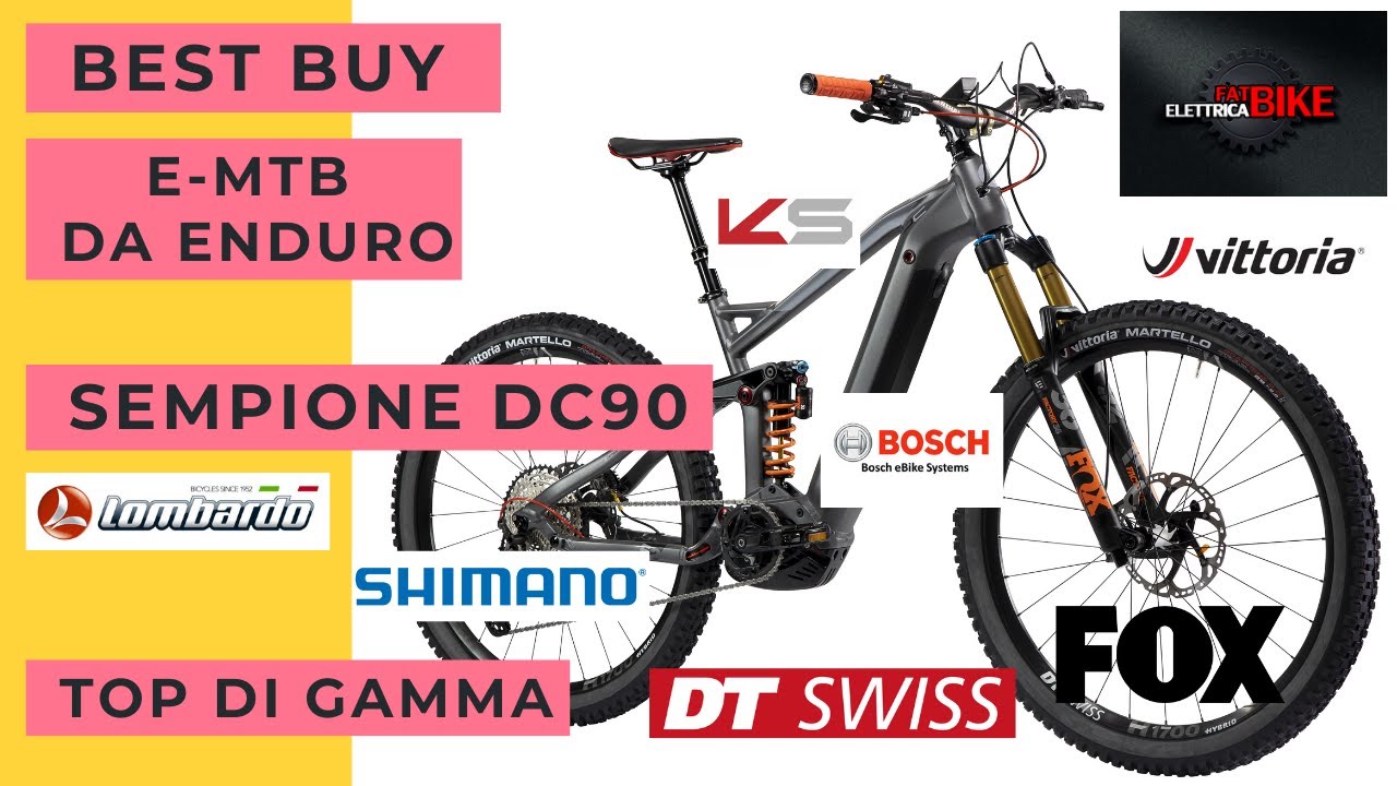 BEST BUY  E-MTB DA ENDURO TOP DI GAMMA - SEMPIONE DC90 29
