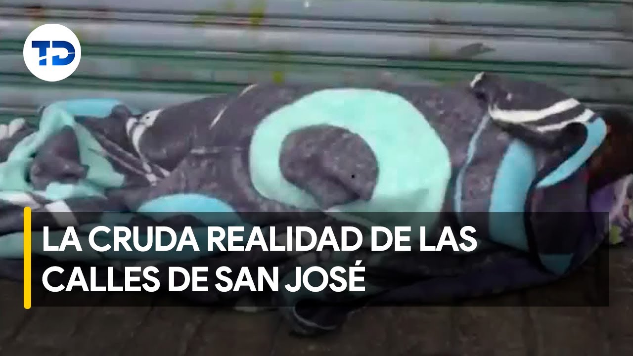 San José es la provincia con más personas en situación de calle