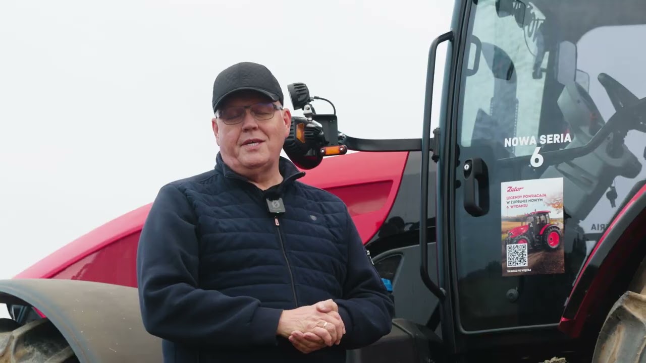 Zetor - Nowa Seria 6. ZOBACZ najnowszy model o mocy do 170KM!