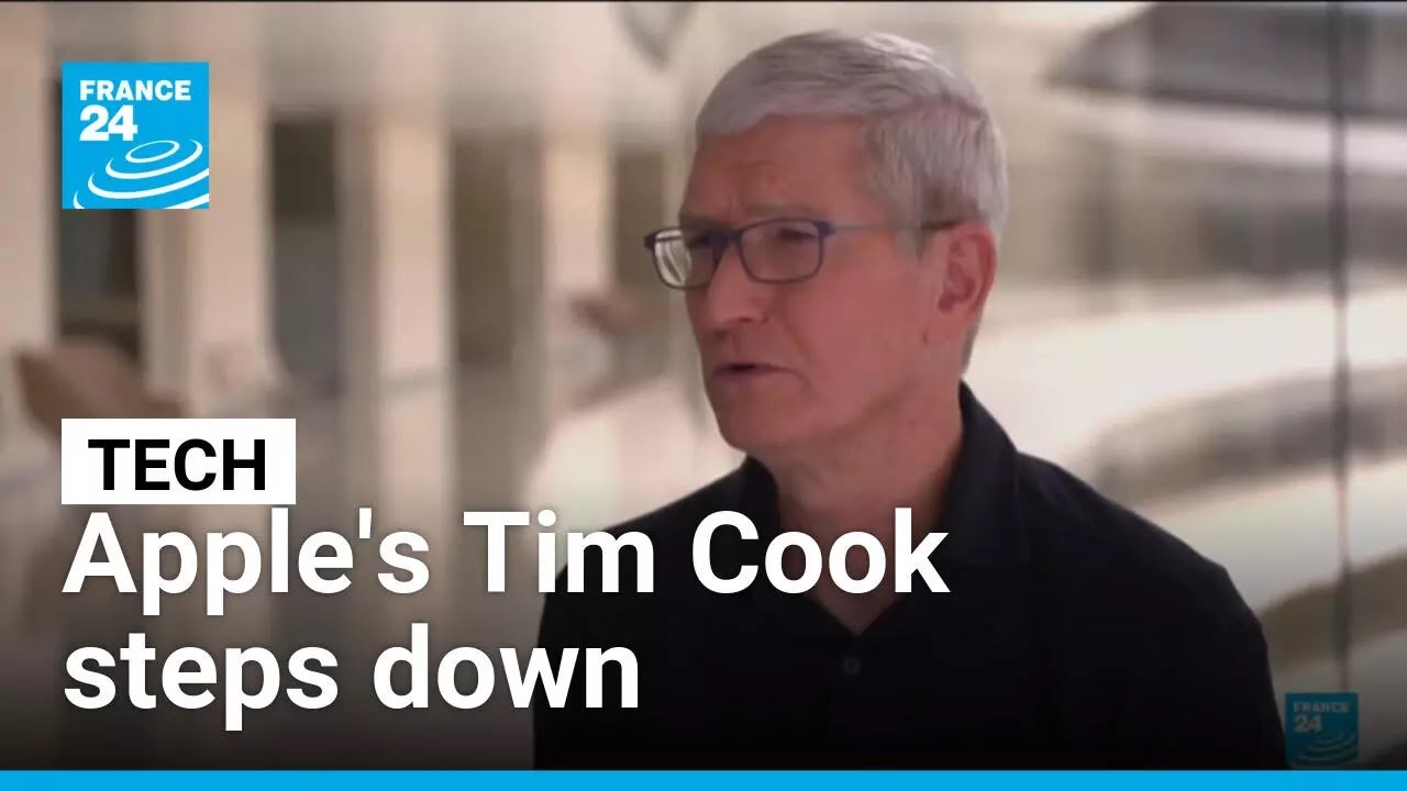 Apple's Tim Cook steps down: John Ternus names as new CEO &bull; FRANCE 24 English