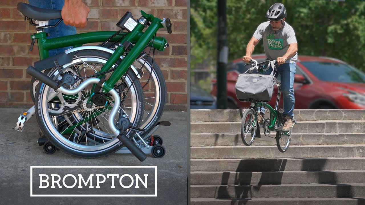 Probé la bicicleta plegable más elegante que puedes comprar
