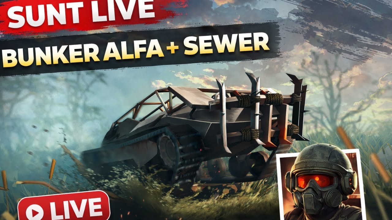Facem BUNKER ALFA + SEWER hai si tu |Last day on earth |