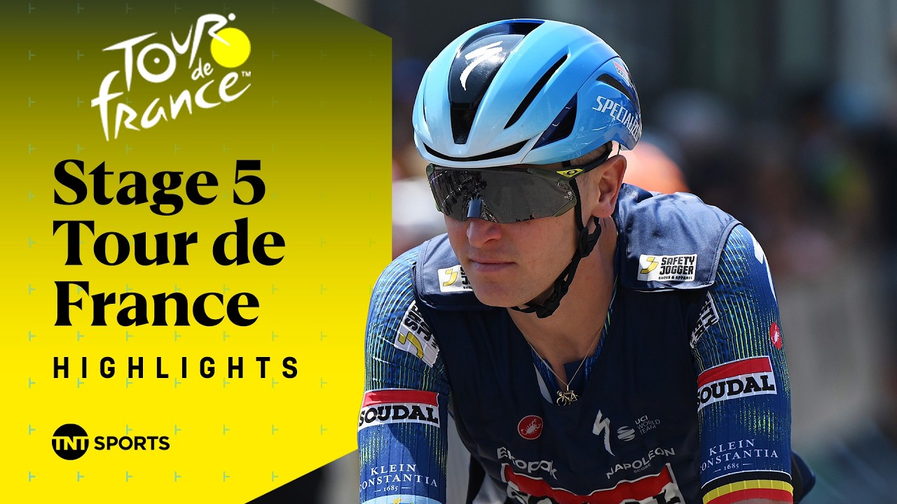 ELITE PERFORMANCE! 🙌 | Men's Tour de France Stage 5 Race Highlights | TNT Sports Cycling