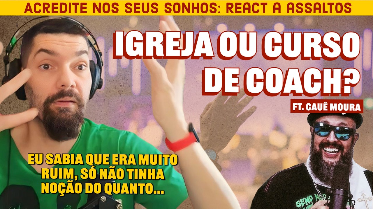A Igreja da PAREDE PRETA tá indo LONGE DEMAIS feat. Caue Moura | João Carvalho