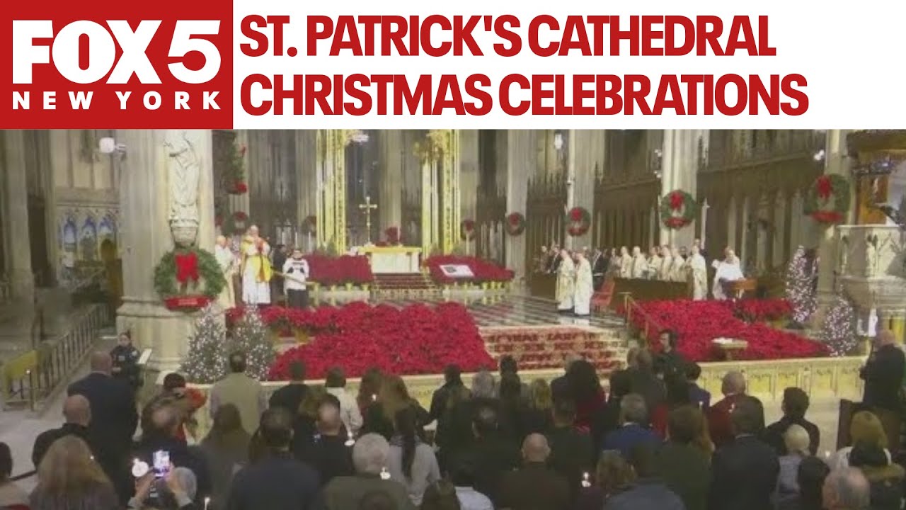 Christmas celebrations at St. Patrick's Cathedral
