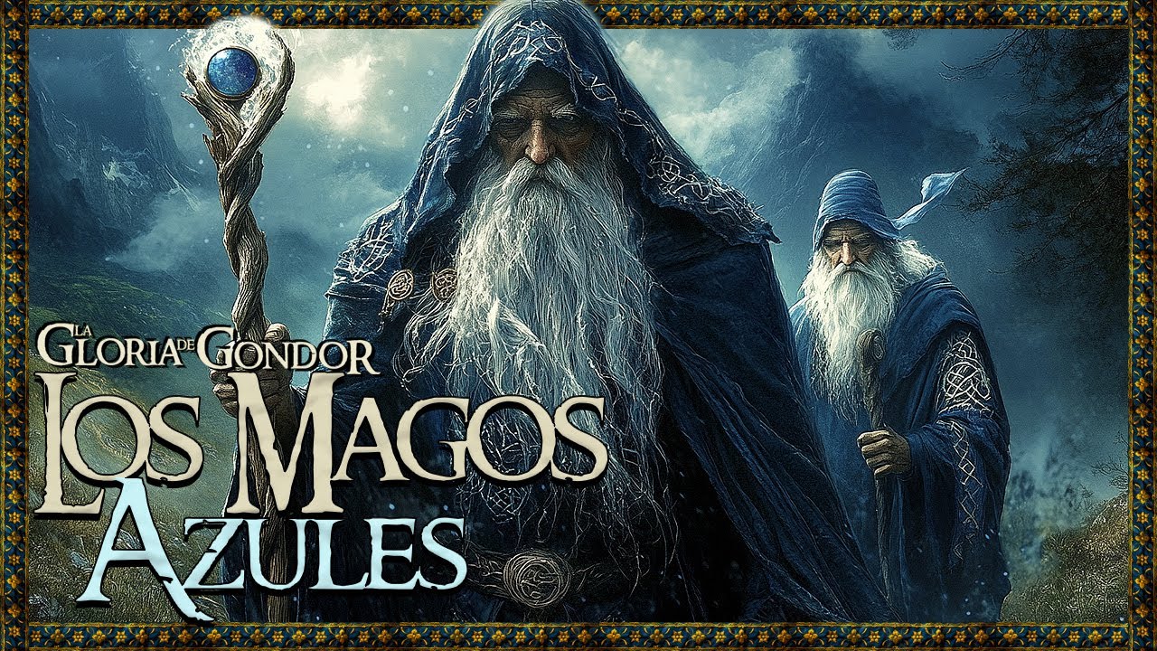 Los MAGOS AZULES, los ISTARI del Este - Los Cuentos Inconclusos y Los Pueblos de la Tierra Media