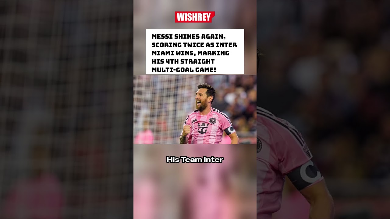 Lionel Messi's Historic MLS Records: Inspiring American Soccer #shorts