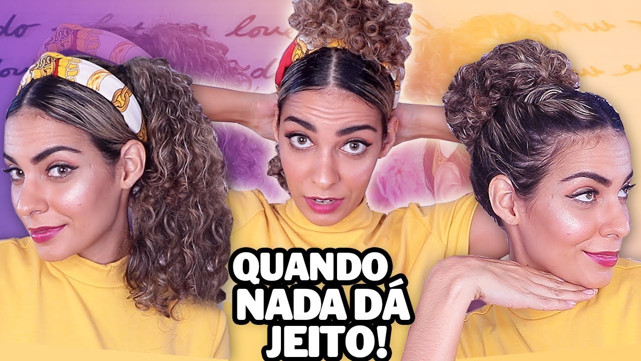 5 PENTEADOS cabelo curto cacheado no DAY AFTER  cabelo cacheado @Faladantas