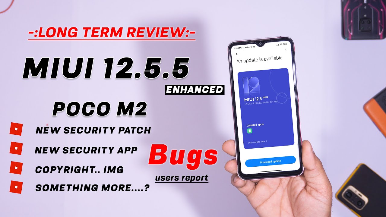 Full Review : POCO M2 New MIUI 12.5.5.0 Enhanced Edition Update | TOP Features & Bugs | HINDI