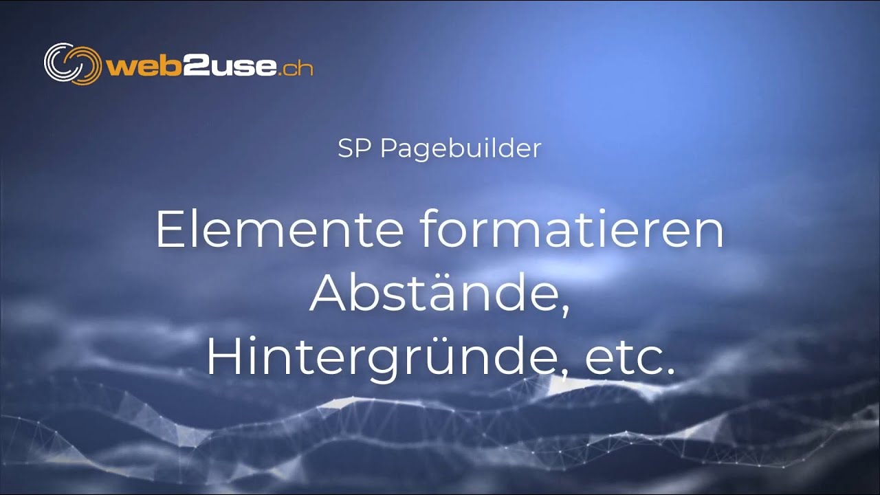 SP-Pagebuilder von Joomshaper Nr. 5: Zeilen, Spalten, Addons formatieren - die Grundlagen